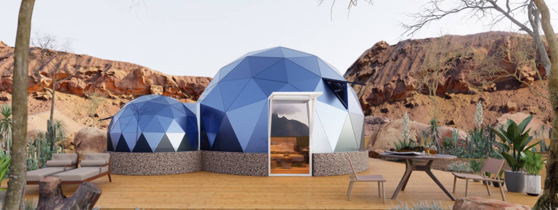 四川球形智能光伏玻璃星空房